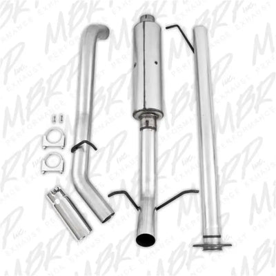 MBRP 2007-2008 Chev/GMC 1500 (Next Gen.) CC EC 66 bed 4.8/5.3L Cat Back Single Side - RV and Auto Parts