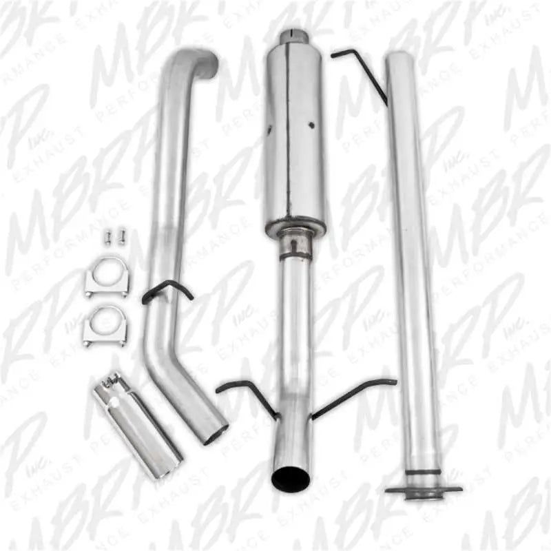 MBRP 2007-2008 Chev/GMC 1500 (Next Gen.) CC EC 66 bed 4.8/5.3L Cat Back Single Side - RV and Auto Parts