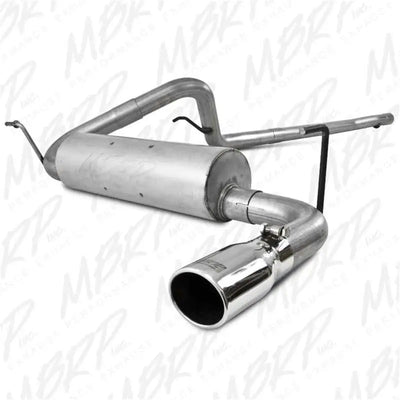 MBRP MBRP 2007-2009 Jeep Wrangler 4dr 3.8L V6 Cat Back Single