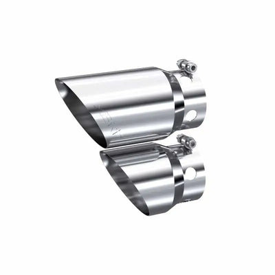 MBRP 2008 Ford F250/350/450 6.4 L 4 inlet 5 Tip Cover Set - 6 and 9 in length - RV and Auto Parts
