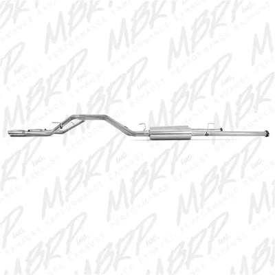 MBRP 2009-2010 Toyota Tundra 5.7L EC-Std. & SB/CC-SB Cat Back Dual Split Rear - RV and Auto Parts