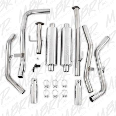 MBRP 2009-2010 Toyota Tundra 5.7L EC-Std. & SB/CC-SB Cat Back Dual Split Side - RV and Auto Parts