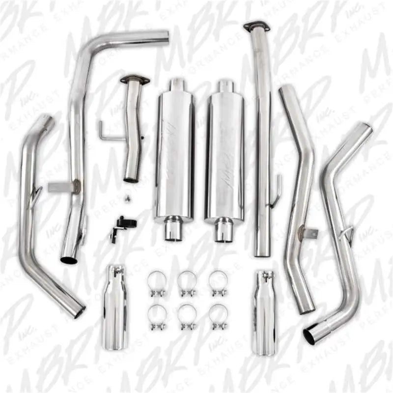 MBRP 2009-2010 Toyota Tundra 5.7L EC-Std. & SB/CC-SB Cat Back Dual Split Side - RV and Auto Parts