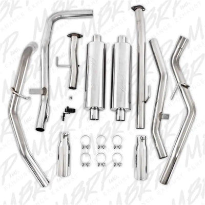 MBRP 2009-2010 Toyota Tundra 5.7L EC-Std. & SB/CC-SB Cat Back Dual Split Rear - RV and Auto Parts