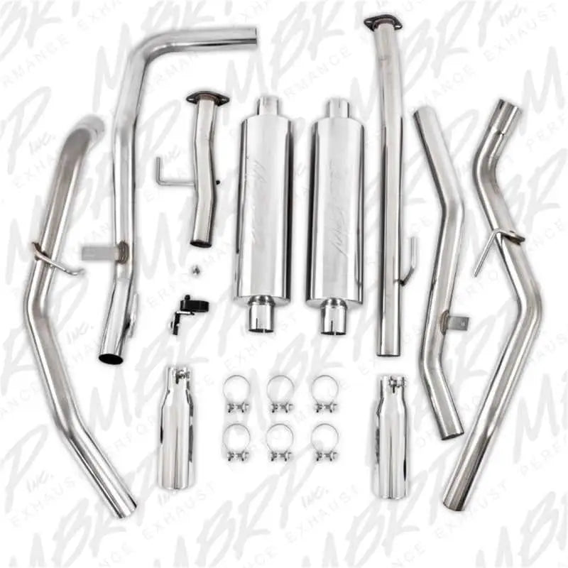 MBRP 2009-2010 Toyota Tundra 5.7L EC-Std. & SB/CC-SB Cat Back Dual Split Rear - RV and Auto Parts
