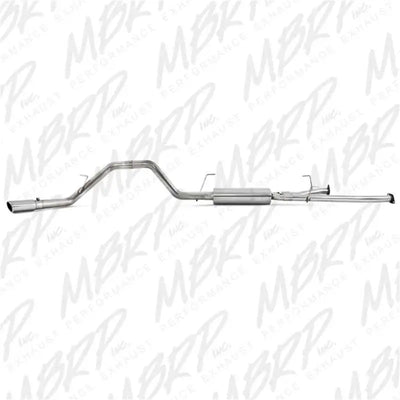 MBRP 2009-2010 Toyota Tundra 5.7L EC-Std. & SB/CC-SB Cat Back Single Side - RV and Auto Parts