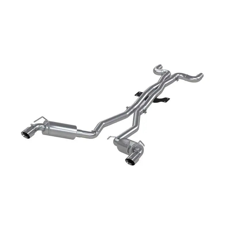MBRP 2010 Chev Camaro V8 6.2L 6 Speed Dual Cat Back Round Tips  (11 Conv. MUST purchase mbrpAD1710) - RV and Auto Parts