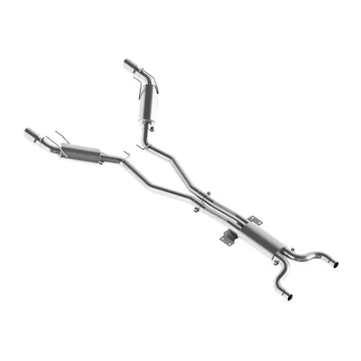 MBRP 2010 Chev Camaro V8 6.2L Automatic (L99) 3 Dual Cat Back Round Tips T409 - RV and Auto Parts