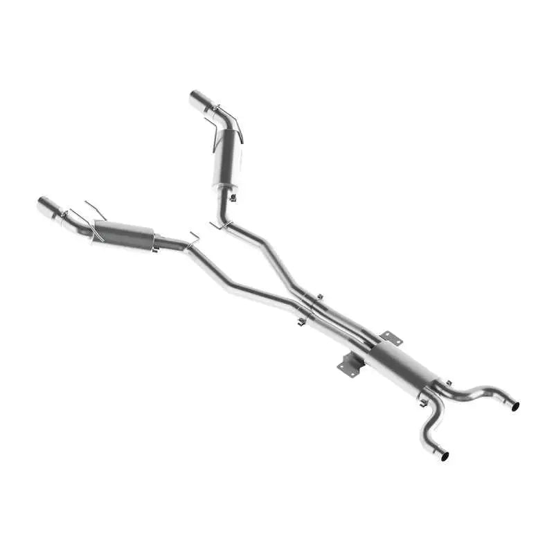 MBRP 2010 Chev Camaro V8 6.2L Automatic (L99) 3 Dual Cat Back Round Tips T409 - RV and Auto Parts