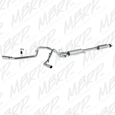 MBRP 2015 Ford F-150 5.0L 3in Cat Back Dual Split Side Exit AL Exhaust System - Truck & Automotive