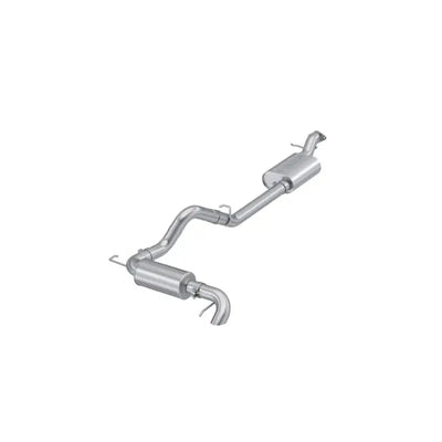 MBRP 2021-2023 Ford Bronco 2.3L/2.7L Aluminized Steel 3in Cat-Back Single High Clearance Rear Exit - Truck & Automotive