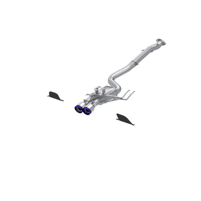 MBRP 2023 Toyota Corolla GR 1.6L T304 SS 3in Cat-Back Dual Center Rear w/ Burnt End Tips - Truck & Automotive