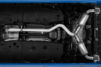 MBRP 2023 Toyota Corolla GR 1.6L T304 SS 3in Cat-Back Dual Split Rear w/ Carbon Fiber Tips - Truck & Automotive