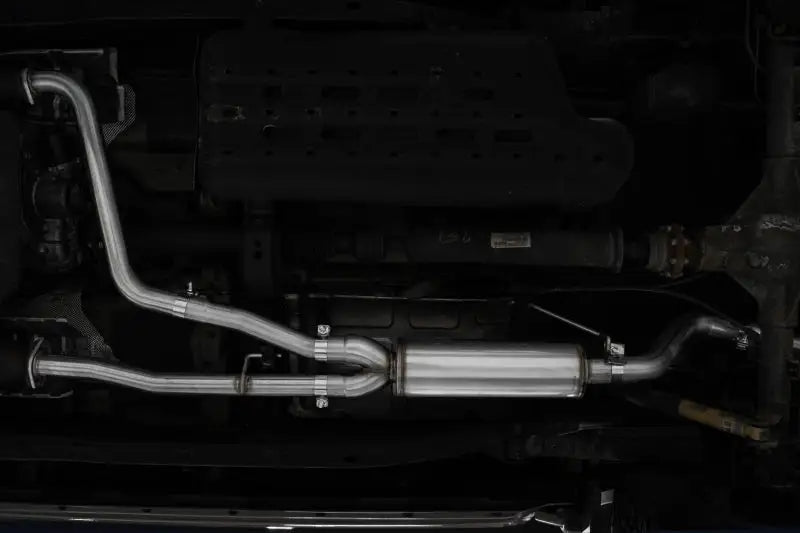 MBRP 22-23 Nissan Frontier 3.8L 3in Tip Cat Back Single Side Exit Street Profile - T304 - Truck & Automotive