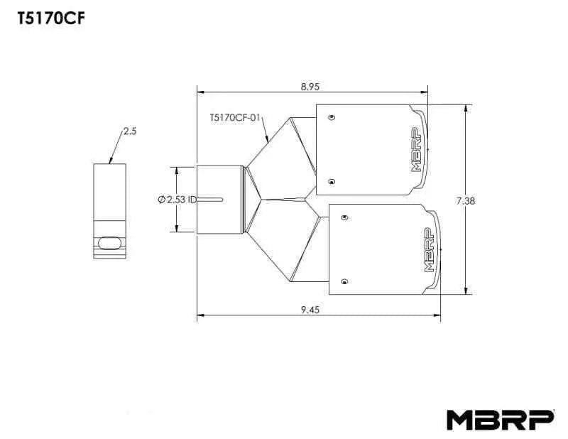 MBRP T5170CF