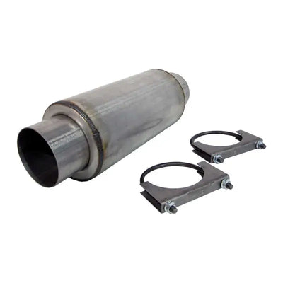 MBRP Universal Resonator 4 Inlet /Outlet 12 Body 18 Overall Aluminized - RV and Auto Parts