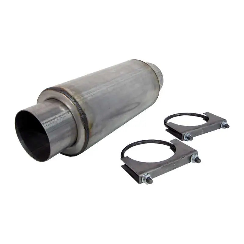 MBRP Universal Resonator 4 Inlet /Outlet 12 Body 18 Overall Aluminized - RV and Auto Parts