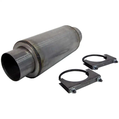 MBRP MBRP Universal Resonator 4 Inlet /Outlet 12 Body 18 Overall Aluminized