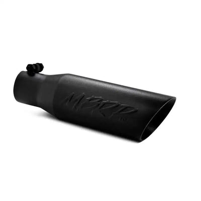 MBRP MBRP Universal Tip 3.5 O.D. Dual Wall Angled 2.5 inlet 12 length - Black Finish