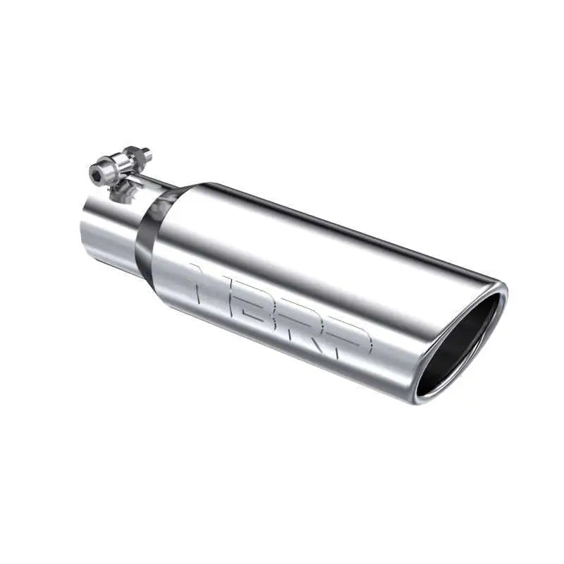 MBRP Universal Tip 3in O.D. Angled Rolled End 2 inlet 10 length - RV and Auto Parts