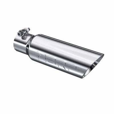 MBRP Universal Tip 3in O.D. Dual Wall Angled 2 inlet 12 length - RV and Auto Parts