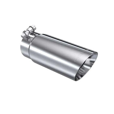 MBRP Universal Tip 3in O.D. Dual Wall Angled End 3 inlet 12 length - RV and Auto Parts