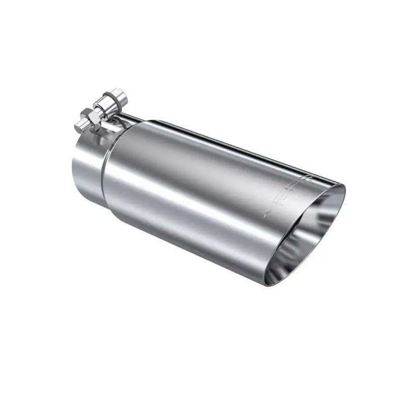 MBRP Universal Tip 3in O.D. Dual Wall Angled End 3 inlet 12 length - RV and Auto Parts