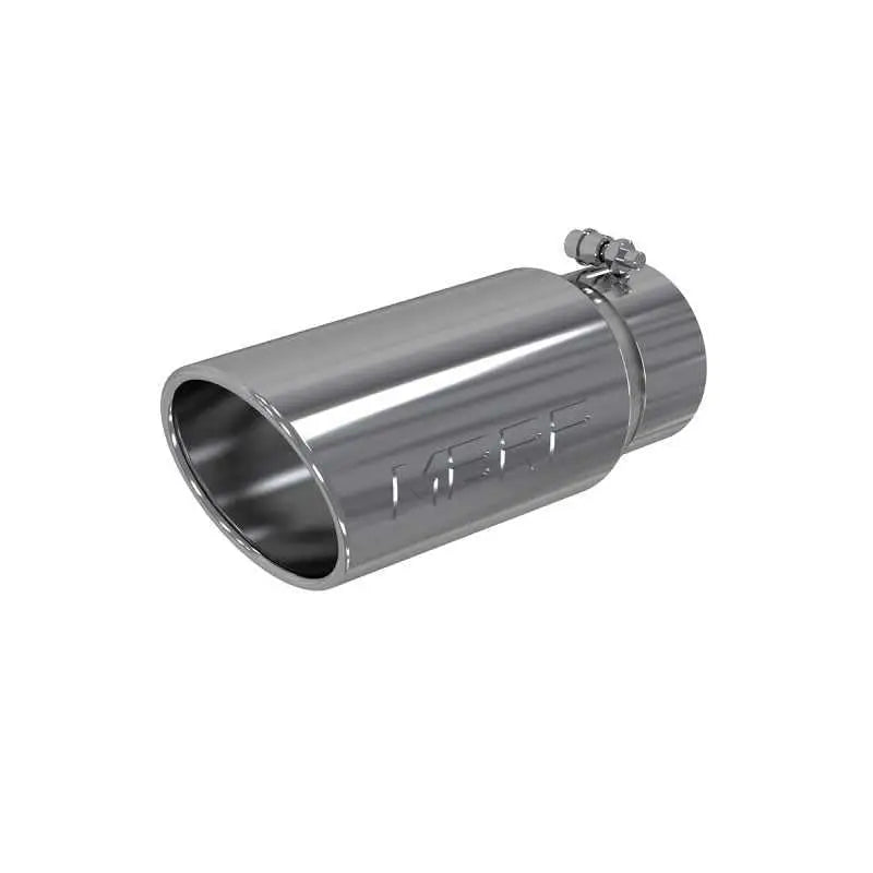 MBRP Universal Tip 5 O.D. Angled Rolled End 4 inlet 12 length - RV and Auto Parts
