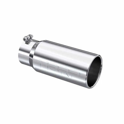 MBRP Universal Tip 5 O.D. Rolled Straight 4 inlet 12 length - RV and Auto Parts