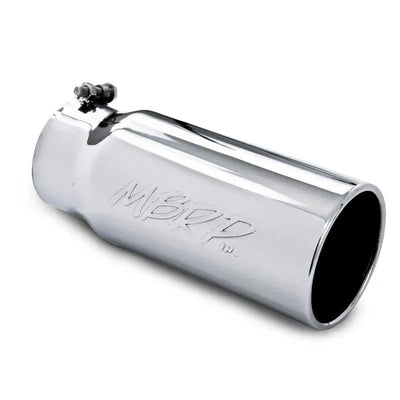 MBRP Universal Tip 5 O.D. Rolled Straight 4 inlet 12 length - RV and Auto Parts