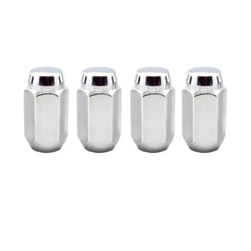 McGard Hex Lug Nut (Cone Seat) 9/16-18 / 7/8 Hex / 1.75in. Length (4-Pack) - Chrome 
