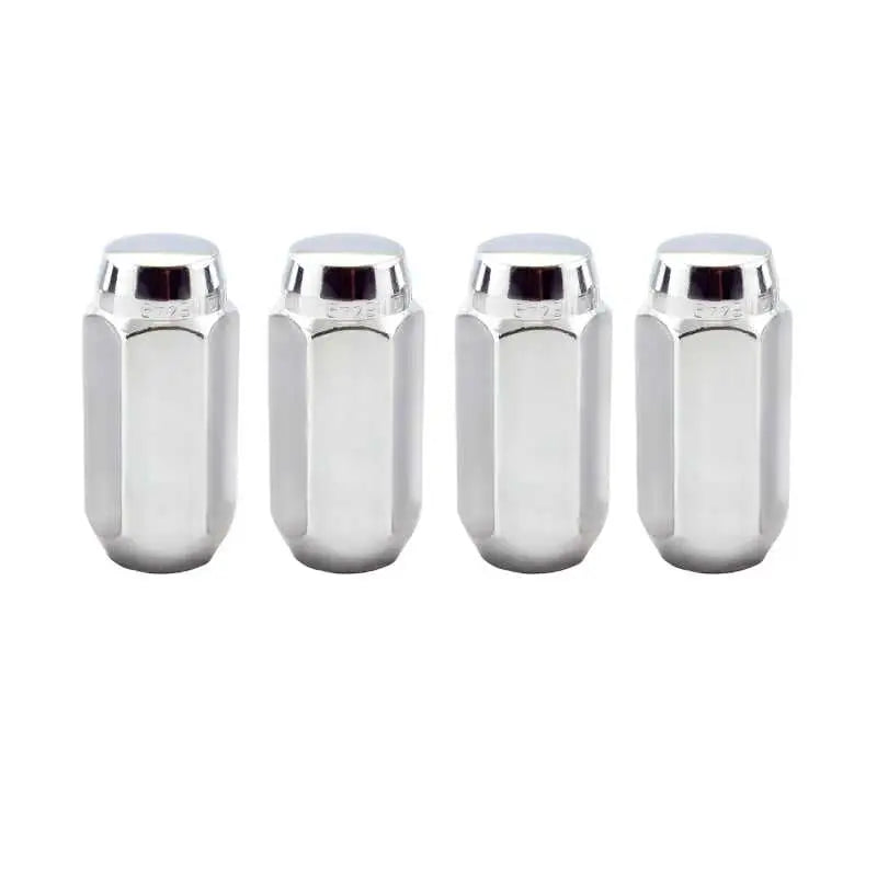 McGard Hex Lug Nut (Cone Seat) M14X1.5 / 22mm Hex / 1.945in. Length (4-Pack) - Chrome 