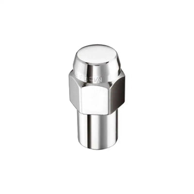 McGard Hex Lug Nut (Reg. Shank - .746in.) 1/2-20 / 13/16 Hex / 1.65in. Length (4-Pack) - Chrome 