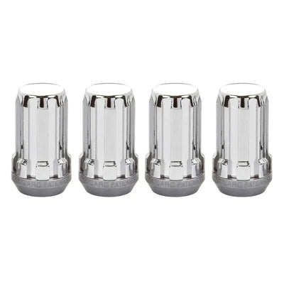 McGard SplineDrive Lug Nut (Cone Seat) M14X1.5 / 1.648in. Length (4-Pack) - Chrome (Req. Tool) 