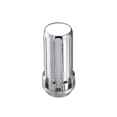 McGard SplineDrive Lug Nut (Cone Seat) M14X1.5 / 1.935in. Length (4-Pack) - Chrome (Req. Tool) - 65310