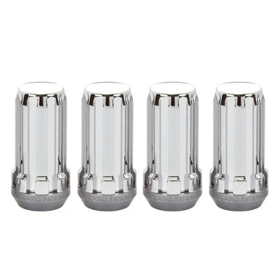 McGard SplineDrive Lug Nut (Cone Seat) M14X1.5 / 1.935in. Length (4-Pack) - Chrome (Req. Tool) - 65310