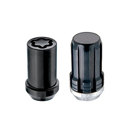 McGard SplineDrive Tuner 23-PC Jeep JL Install Kit w/Locks & Tool (Cone) M14X1.5 / 22m Hex - Black - 65585BK