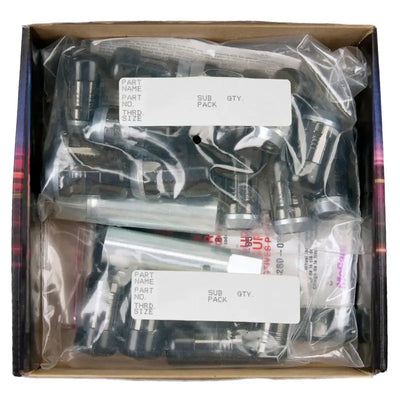 McGard SplineDrive Tuner 5 Lug Install Kit w/Locks & Tool (Cone) M14X1.5 / 22mm Hex - Blk - 65515BK