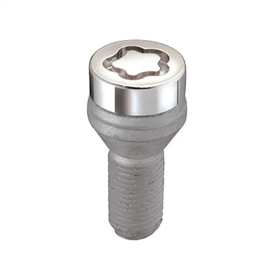 McGard Wheel Lock Bolt Set - 4pk. (Cone Seat) M12X1.5 / 17mm Hex / 25.5mm Shank Length - Chrome 