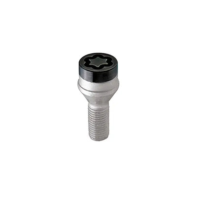 McGard Wheel Lock Bolt Set - 4pk. (Cone Seat) M14X1.25 / 17mm Hex / 27.3mm Shank Length - Black - 27326