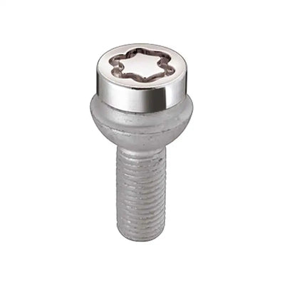 McGard Wheel Lock Bolt Set - 4pk. (Radius Seat) M14X1.5 / 17mm Hex / 45.0mm Shank Length - Chrome 