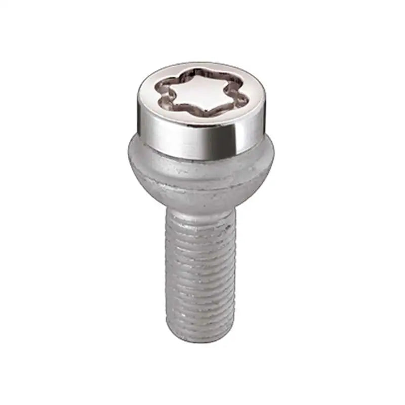 McGard Wheel Lock Bolt Set - 4pk. (Radius Seat) M14X1.5 / 17mm Hex / 45.0mm Shank Length - Chrome 
