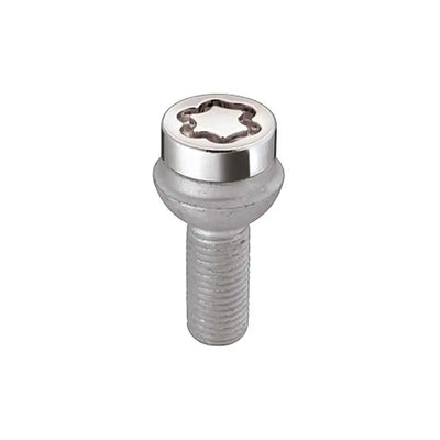 McGard McGard Wheel Lock Bolt Set - 4pk. (Radius Seat) M14X1.5 / 17mm Hex / 26.7mm Shank Length - Chrome