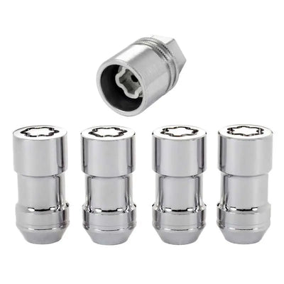 McGard McGard Wheel Lock Nut Set - 4pk. (Cone Seat) 9/16-18 / 7/8 Hex / 1.765in. Length - Chrome