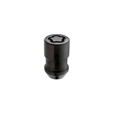 McGard Wheel Lock Nut Set - 4pk. (Cone Seat) M12X1.5 / 19mm & 21mm Dual Hex / 1.46in. Length - Black 