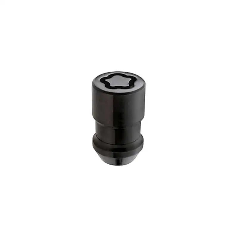 McGard Wheel Lock Nut Set - 4pk. (Cone Seat) M12X1.5 / 19mm & 21mm Dual Hex / 1.46in. Length - Black 