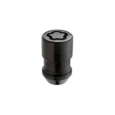McGard Wheel Lock Nut Set - 5pk. (Cone Seat) 1/2-20 / 3/4 &13/16 Dual Hex / 1.46in. Length - Black 
