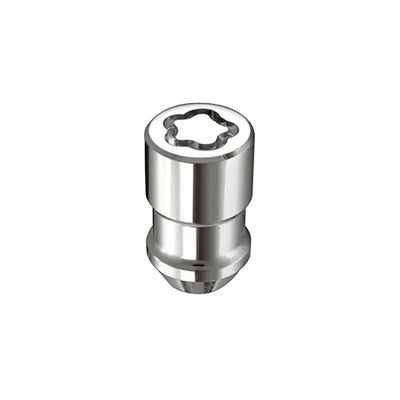 McGard Wheel Lock Nut Set - 5pk. (Cone Seat) 1/2-20 / 3/4 &13/16 Dual Hex / 1.46in. Length - Chrome - 24538