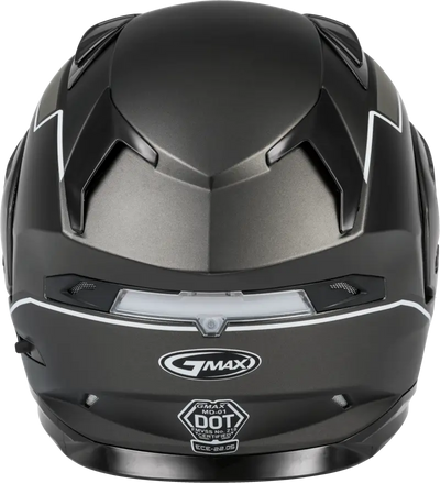 Md 01 Modular Exploit Helmet Matte Black/Silver 3x 