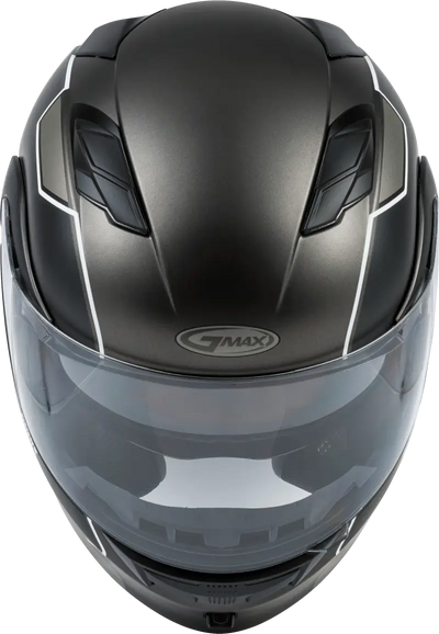 Md 01 Modular Exploit Helmet Matte Black/Silver Lg 